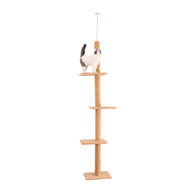 Cat Climbing Tree with Jumping Platform