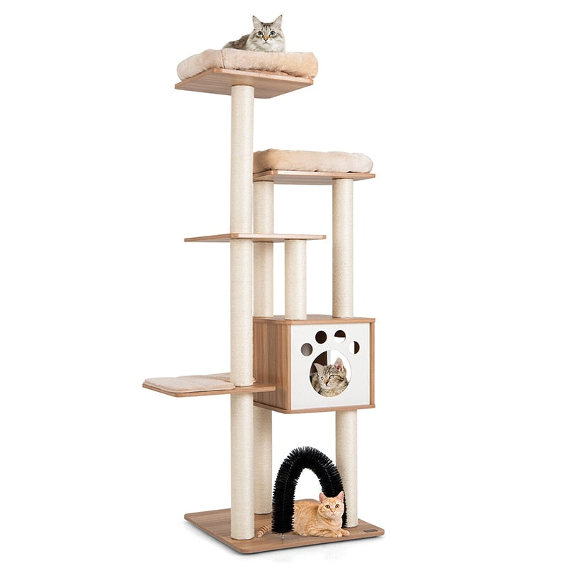 Cat Climbing Tree & Scratch Post