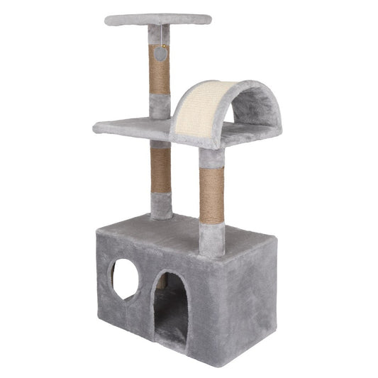 ; Cat Climbing Tower